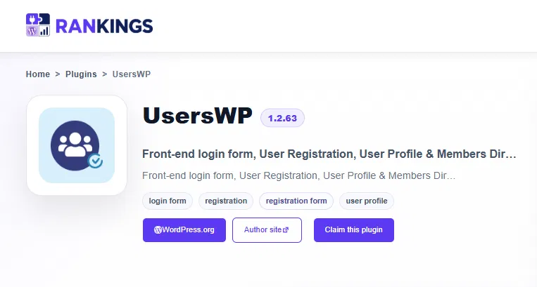 claim your plugin